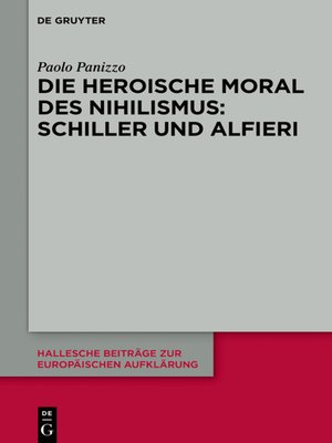 cover image of Die heroische Moral des Nihilismus